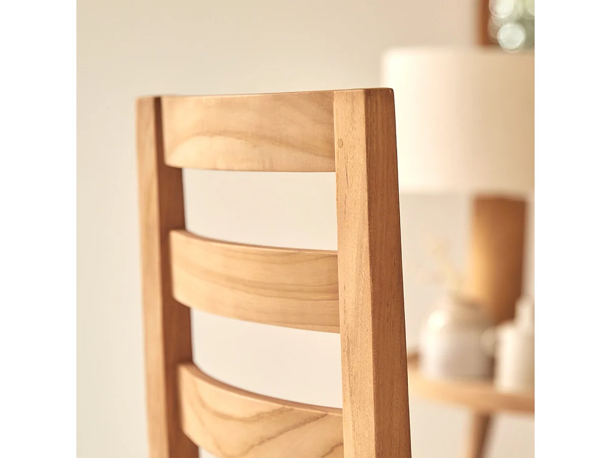 Sedia Teak Tek teck legno massello soggiorno sala pranzo artigianale