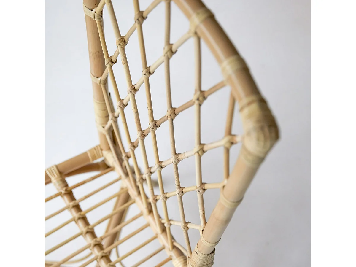 Stuhl Zélie aus Rattangeflecht