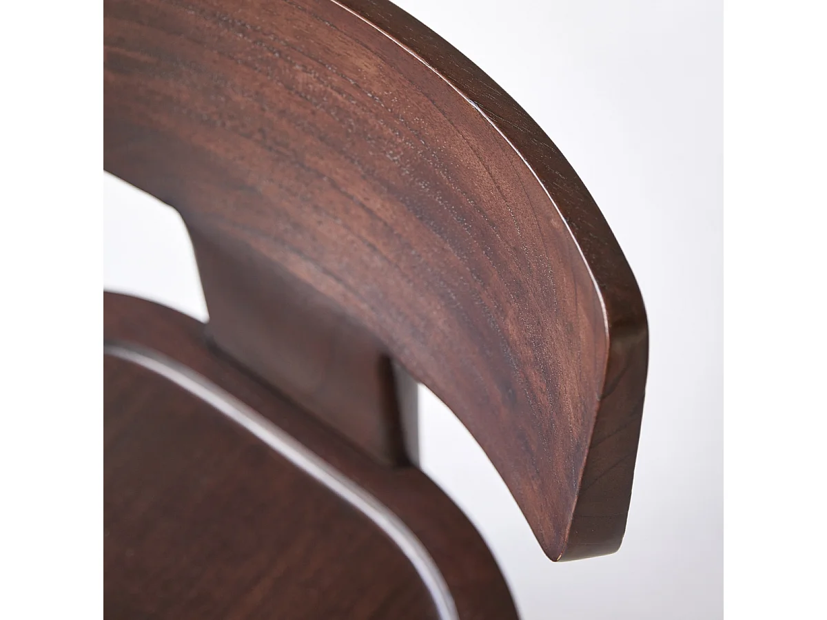 Sedia in legno di mindi Iko