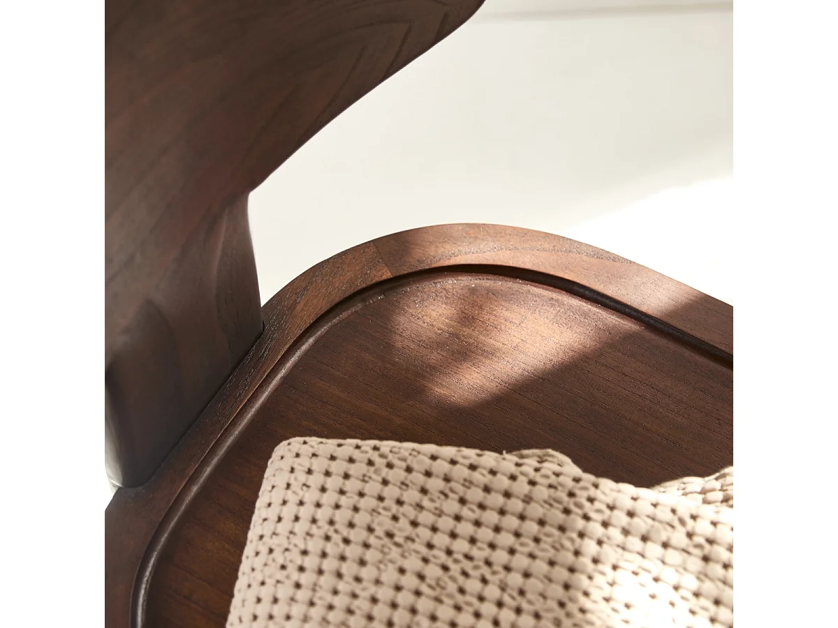 Sedia in legno di mindi Iko