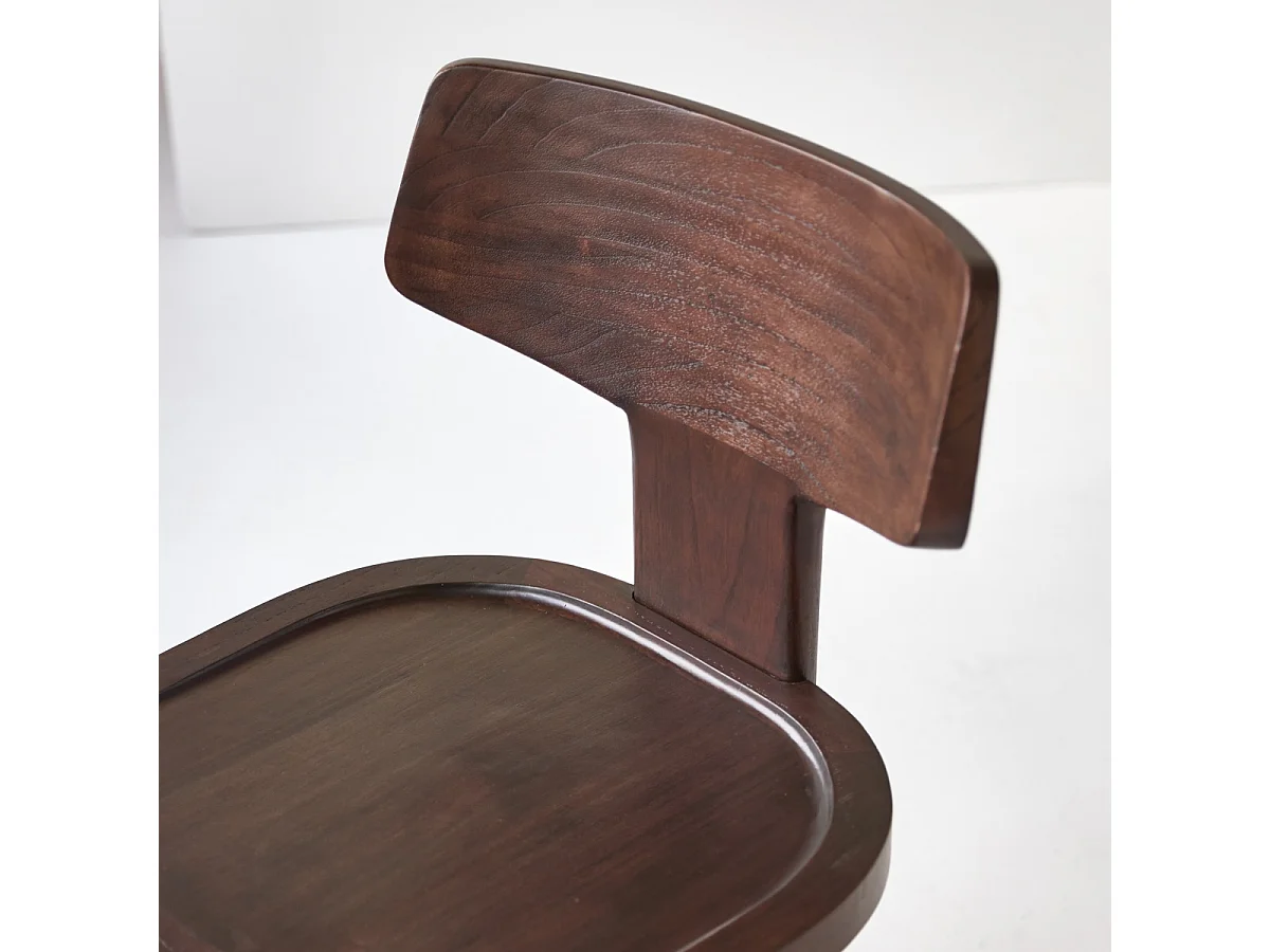 Chaise en bois de mindi Iko