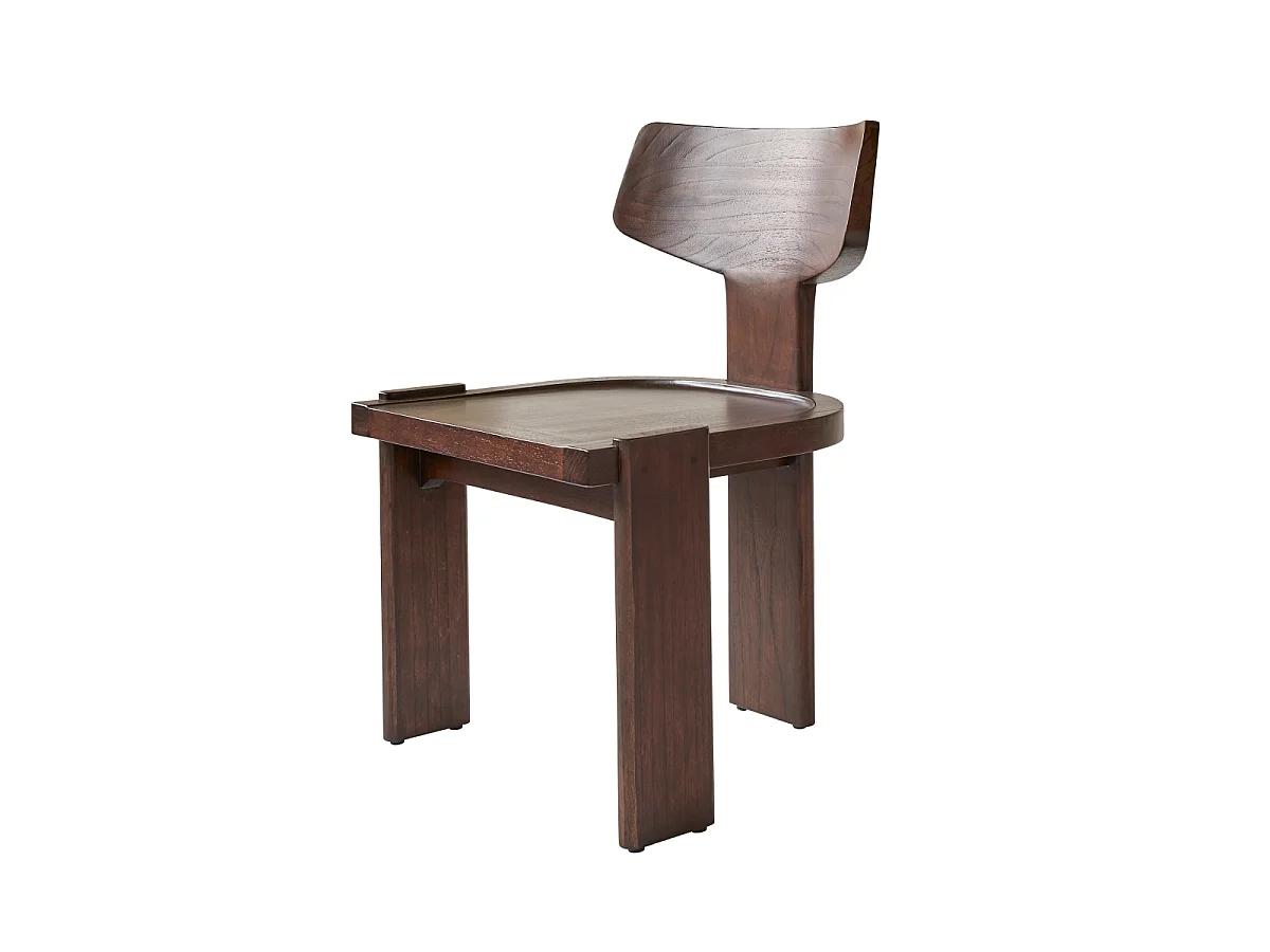 Chaise en bois de mindi Iko