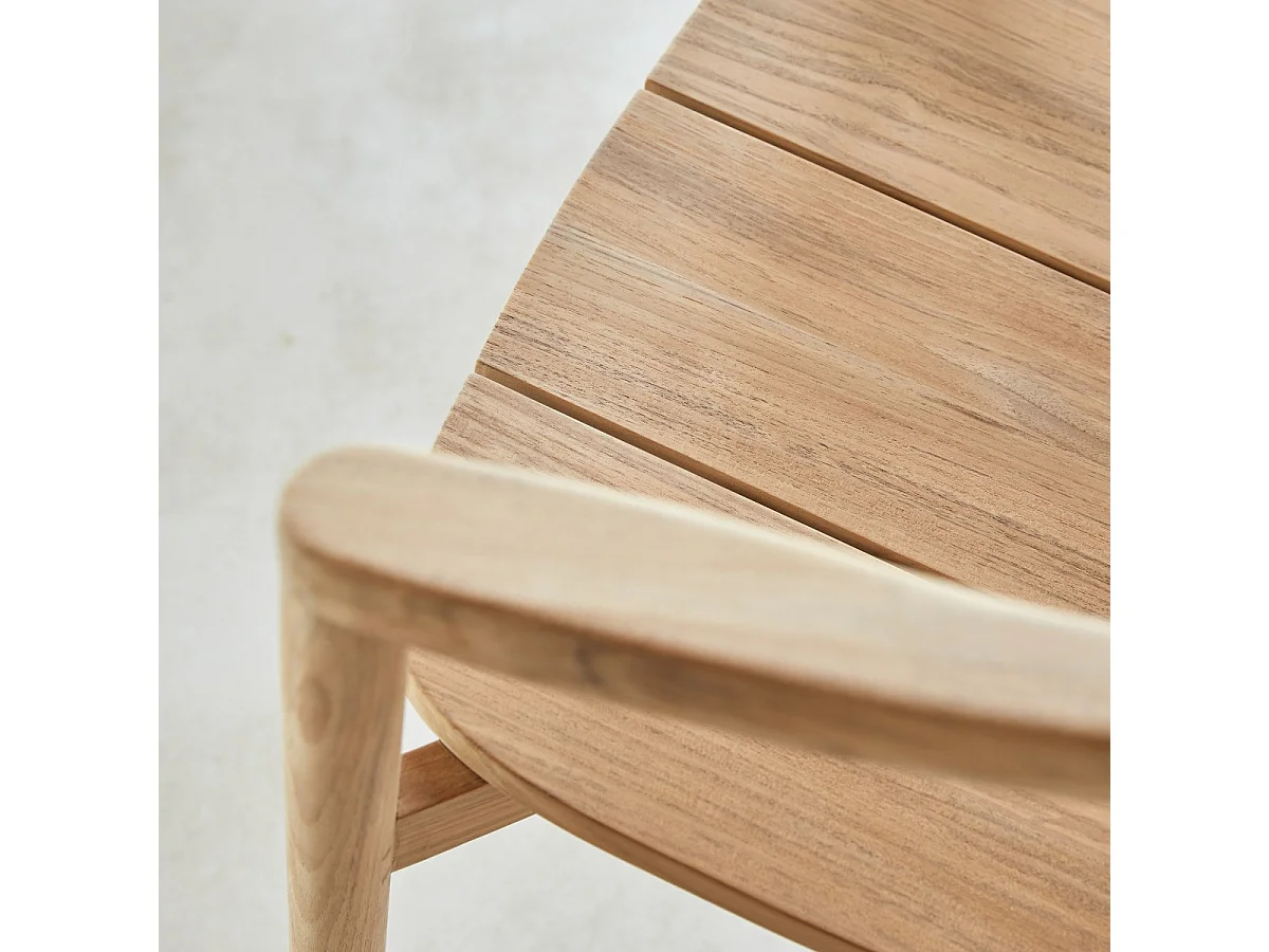 Sedia in legno di teak massello Francia