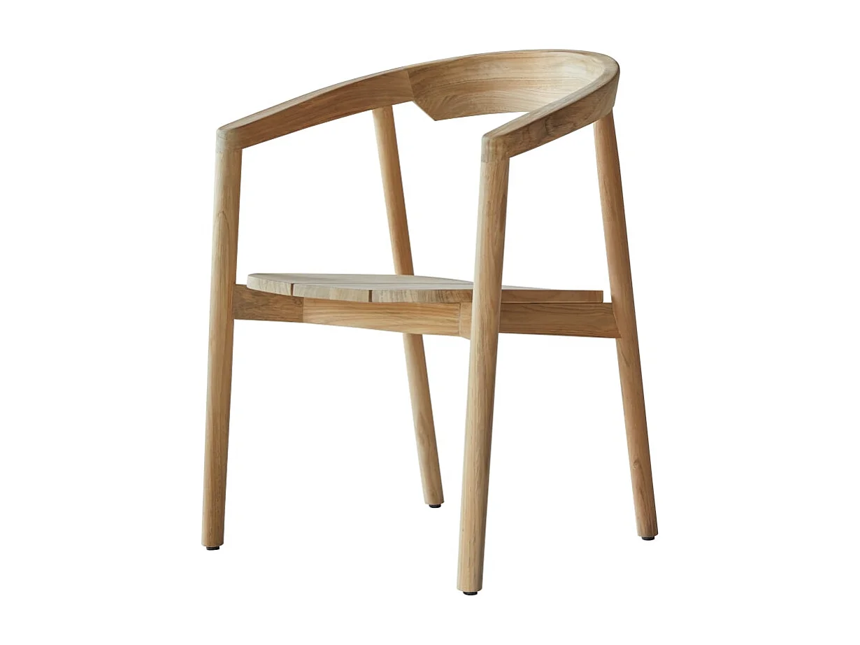 Sedia in legno di teak massello Francia