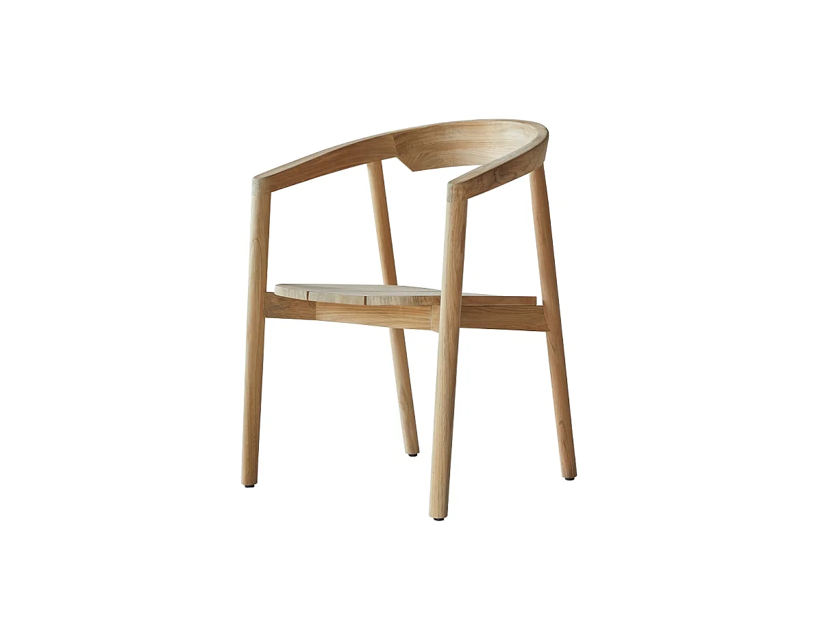 Sedia in legno di teak massello Francia