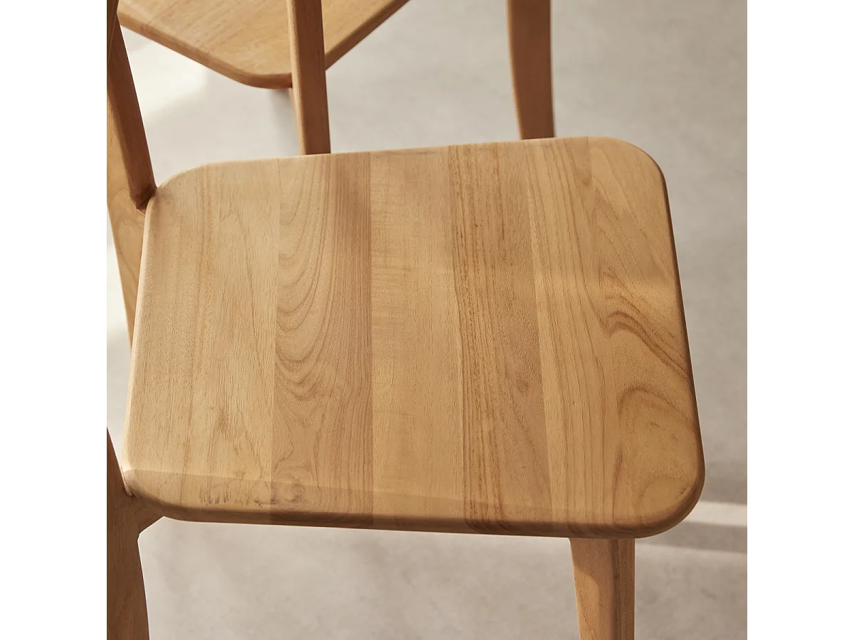 Sedia in legno di teak Abel