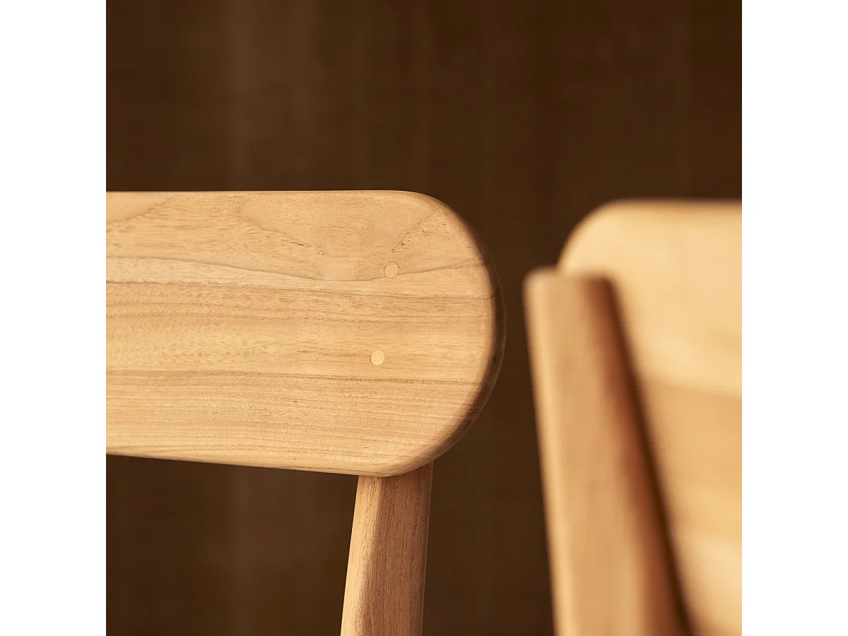 Sedia in legno di teak Abel