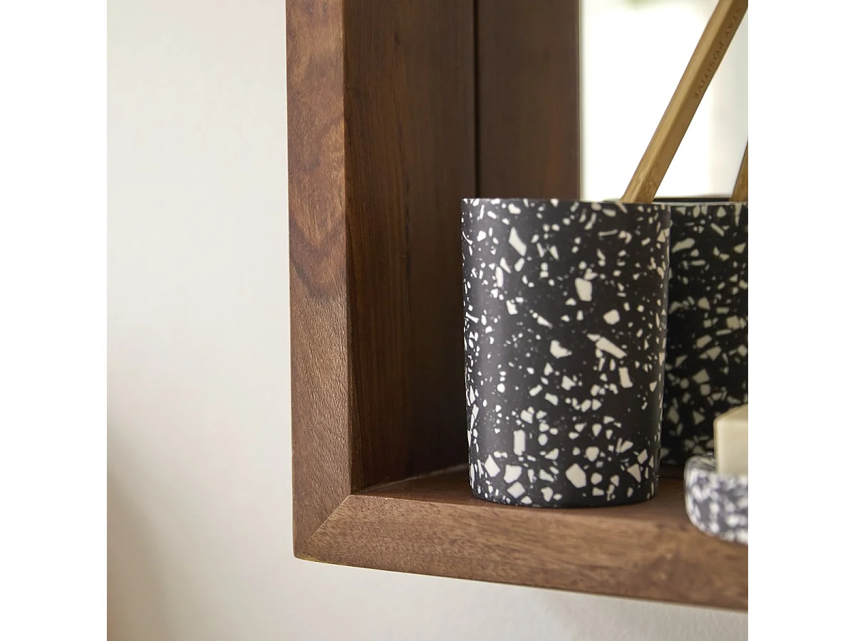 Specchio in legno di palissandro Easy 70x45