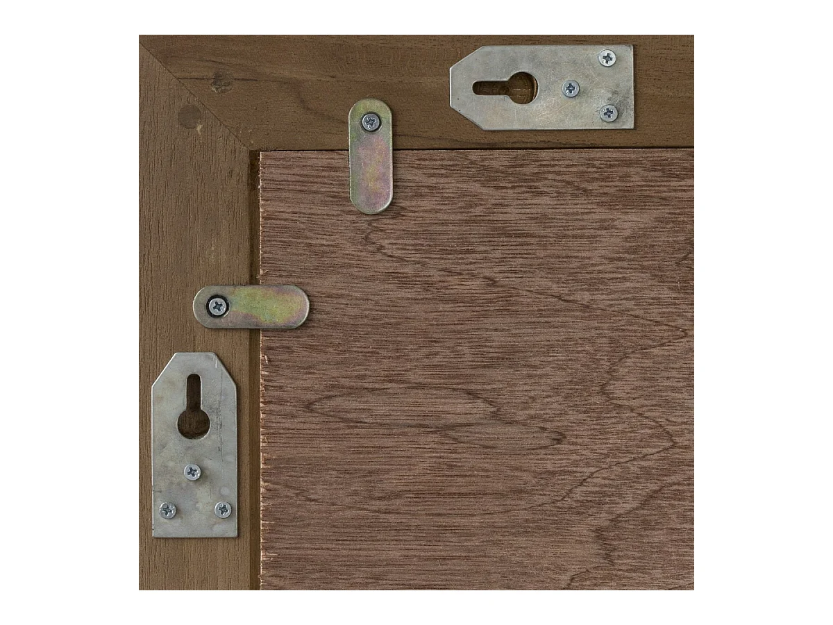 Spiegel Wandspiegel Badspiegel aus Teak Massiv Holzrahmen Bad neu Tikamoon