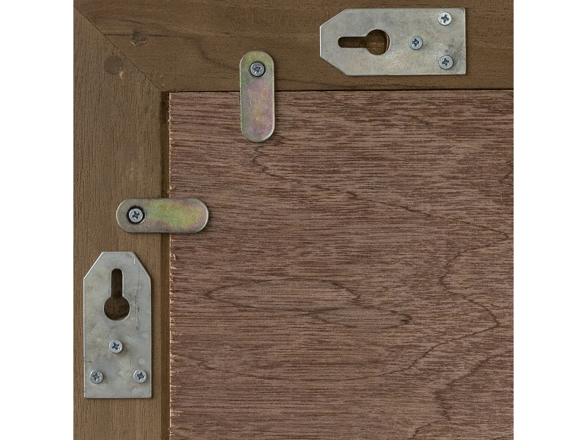 Spiegel Wandspiegel Badspiegel aus Teak Massiv Holzrahmen Bad neu Tikamoon