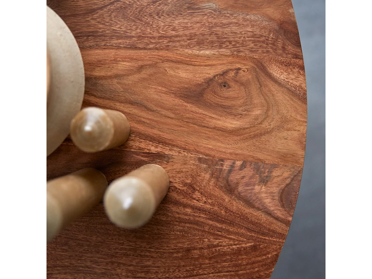 Tavolo in legno di palissandro 91 Anja