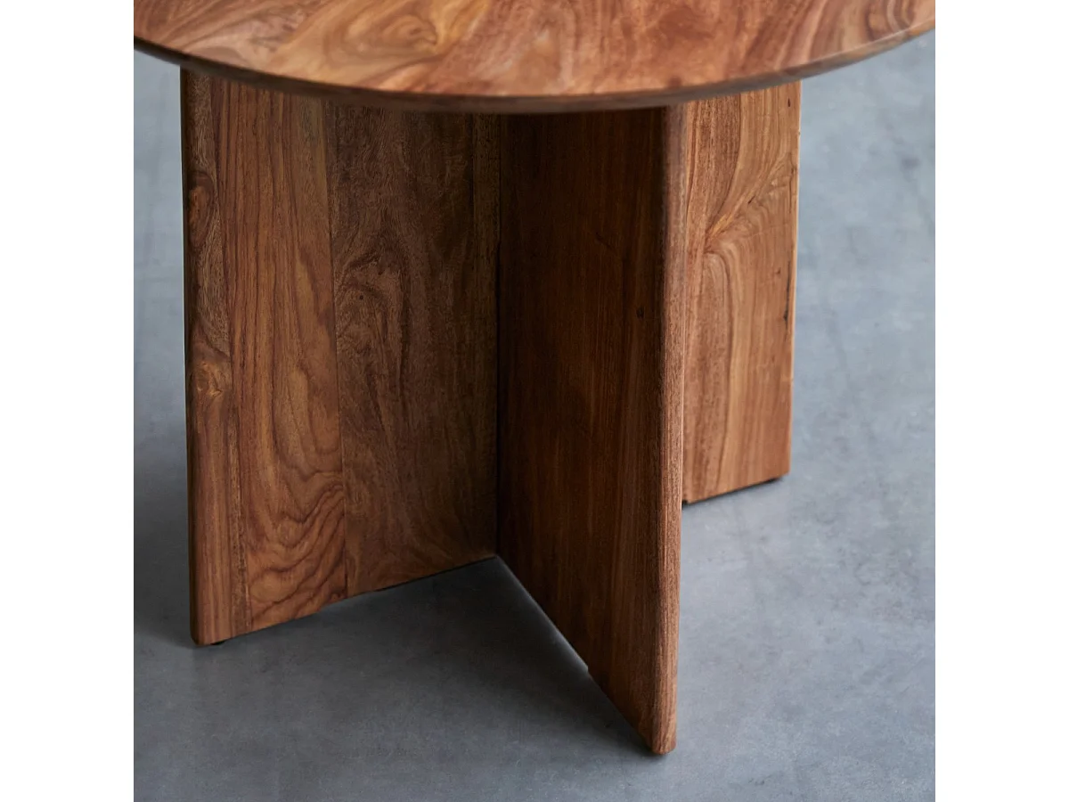 Tavolo in legno di palissandro 91 Anja