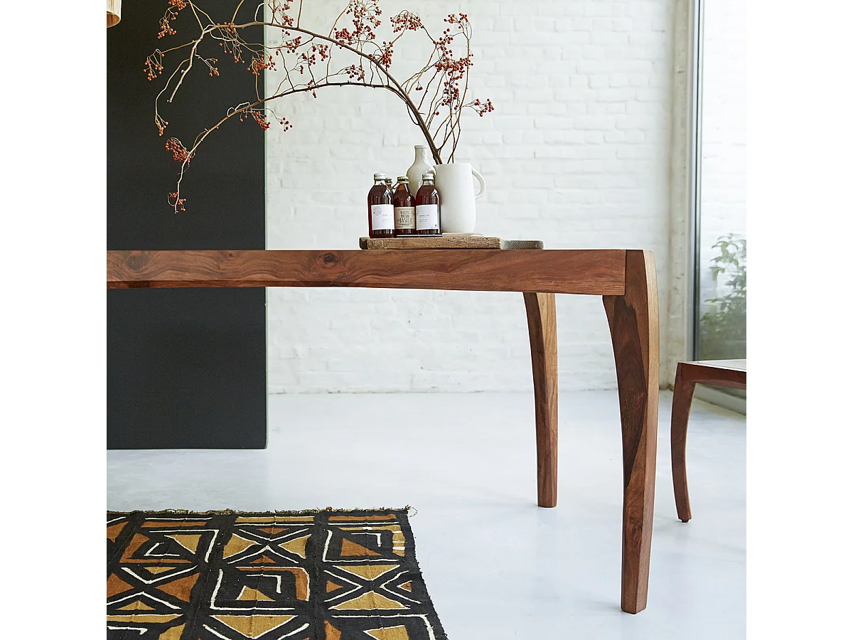 Esstisch aus Palisanderholz 180x90 Luna