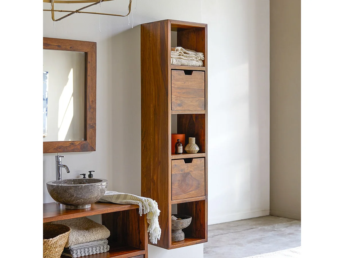 Scaffale in legno di Palissandro Kwarto