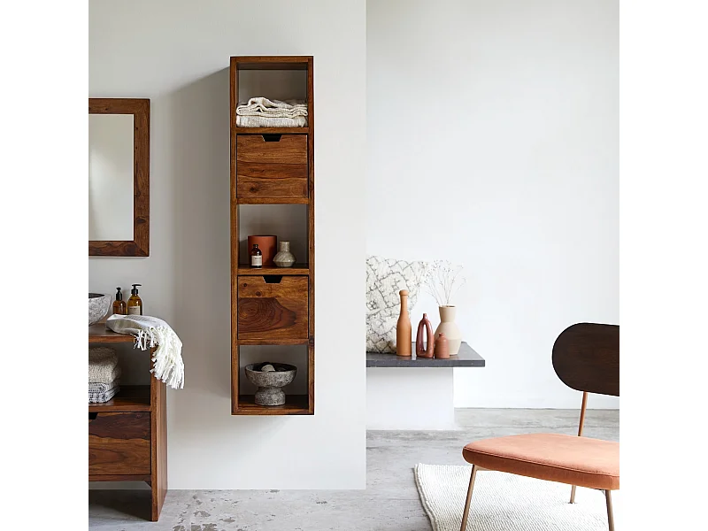 Scaffale in legno di Palissandro Kwarto