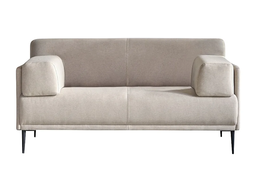 Divano in tessuto écru da 2-3 posti Finn, 2 posti