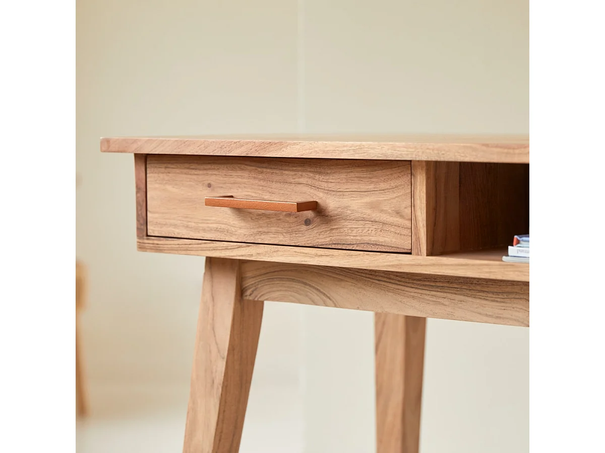Bureau enfant en bois d'acacia Oslo