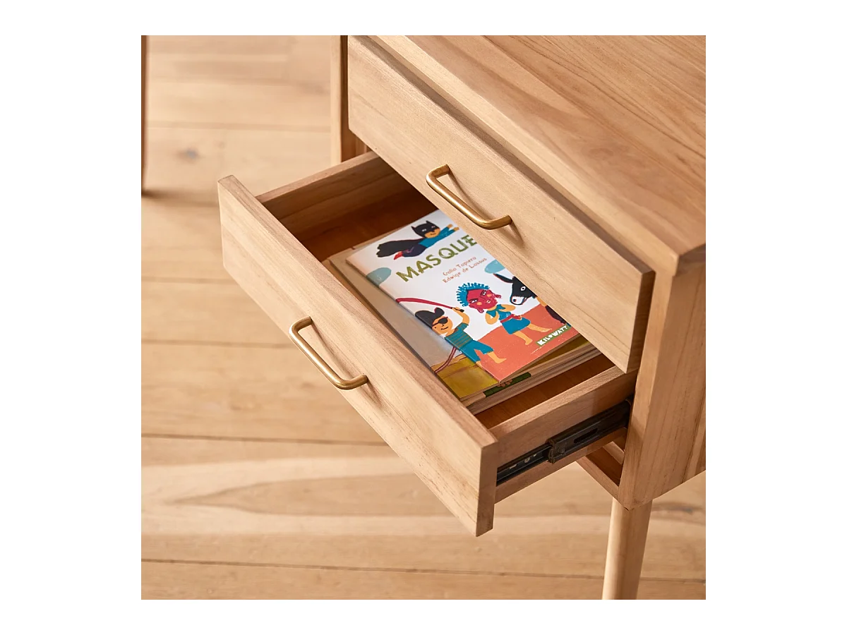 Bureau enfant en bois de teck Kort
