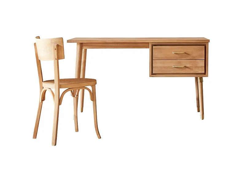 Bureau enfant en bois de teck Kort