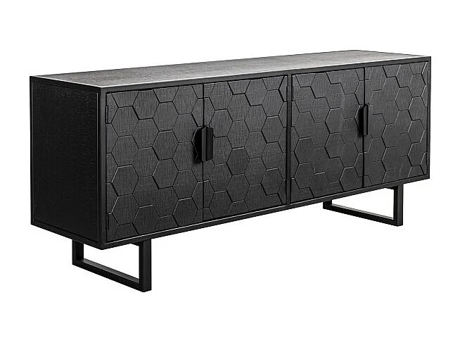 Buffet Link low noir, Design graphique