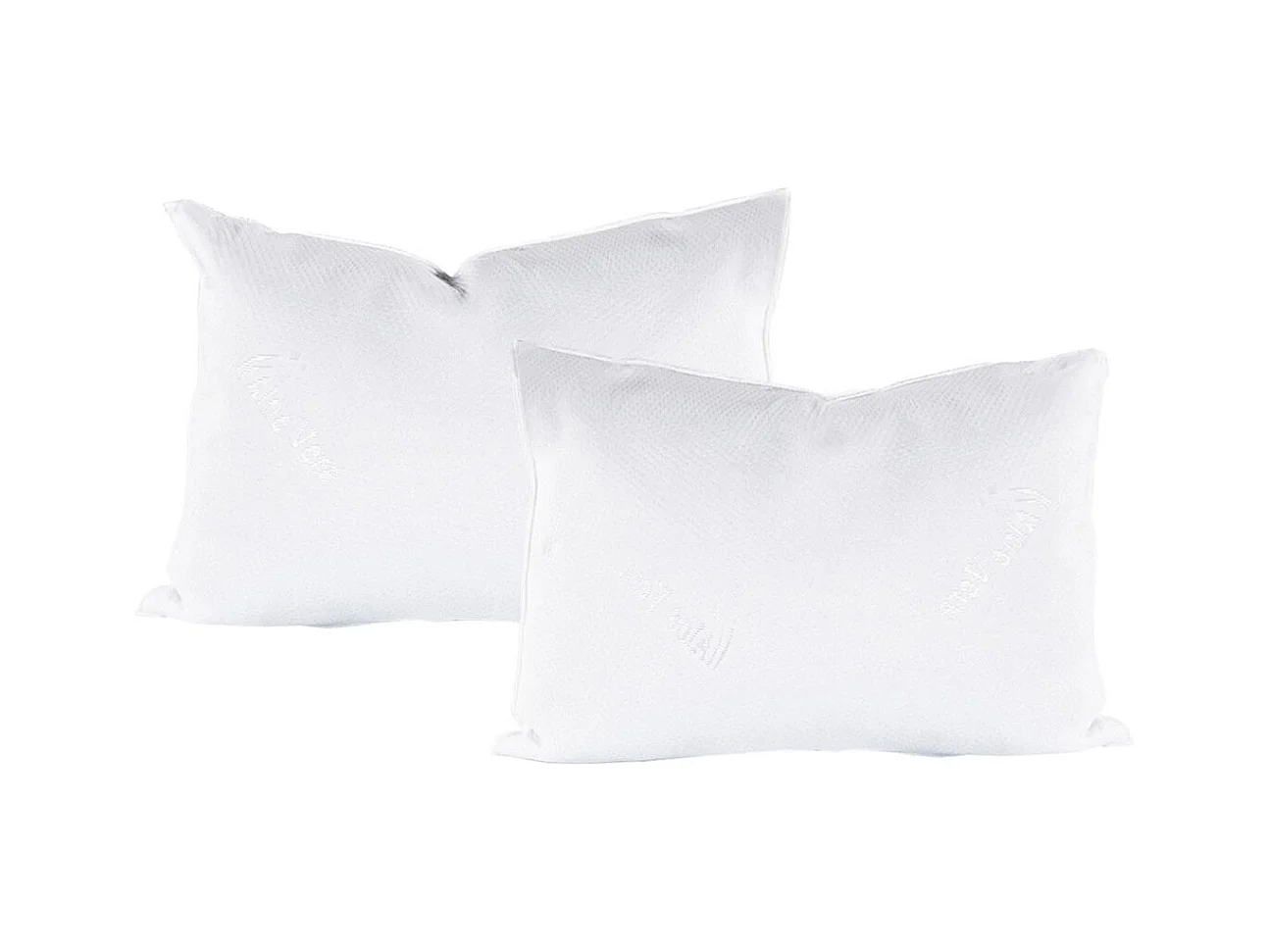 SELIAN - Pack Matelas + Sommier Tapissier Blanc 160x200 cm + 2 Oreillers + 1 Couette