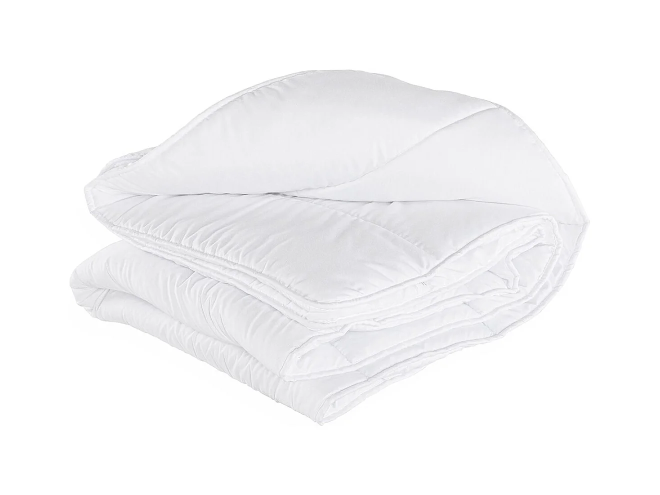 SELIAN - Pack Matelas + Sommier Tapissier Gris 160x200 cm + 2 Oreillers + 1 Couette