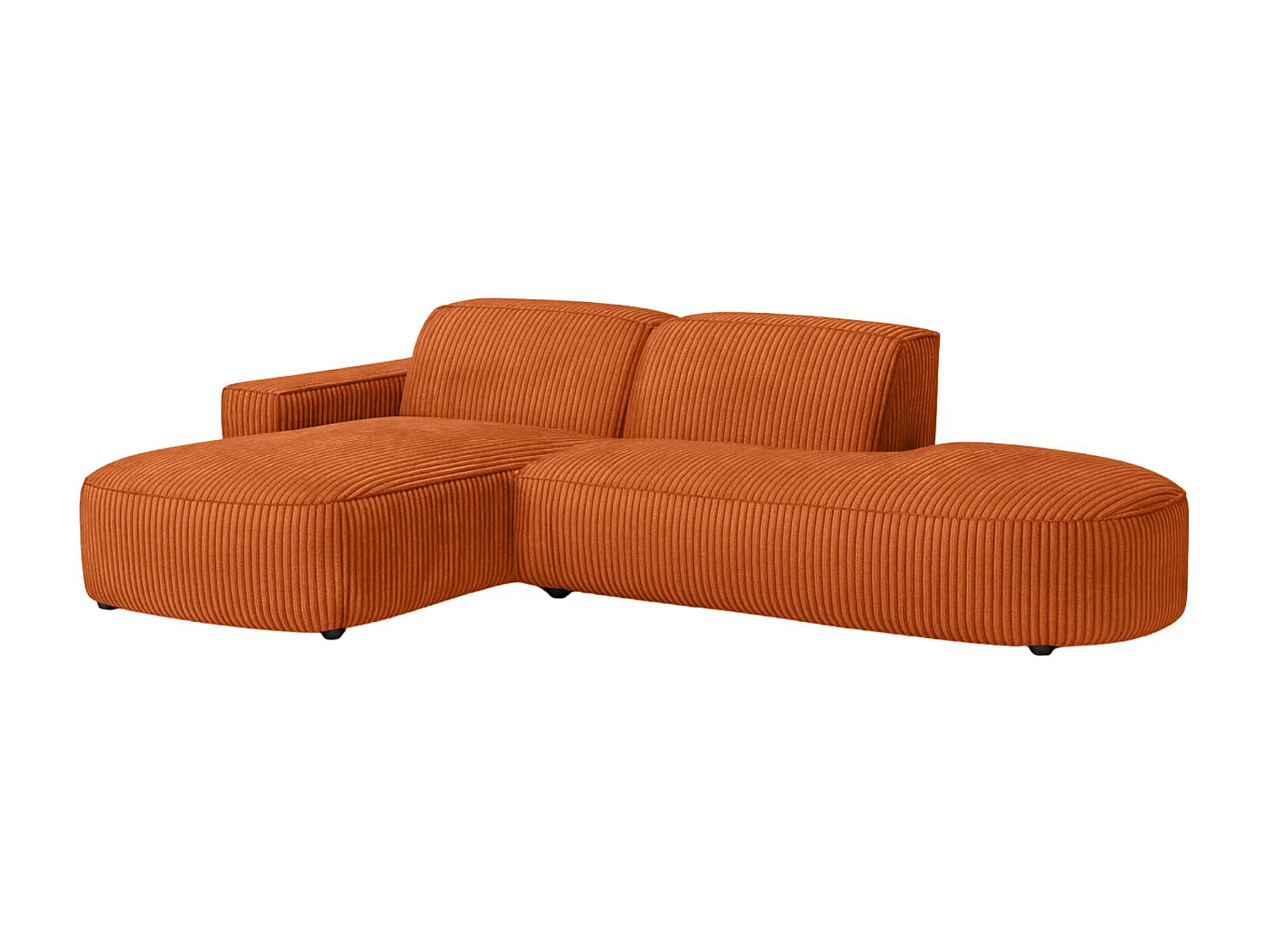 Ecksofa Cursal Atelier, Stoff Poso, Kupfer, Links