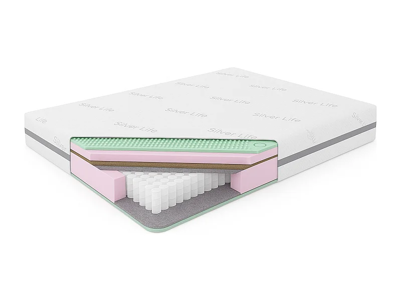 Pocketmatras SANTORINI, 180x200 cm, H3/H4