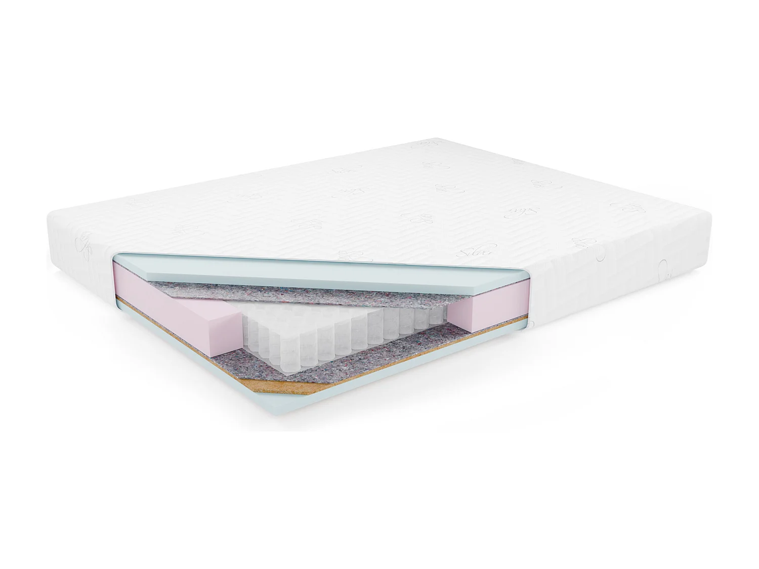 Matelas à poches KRETA, 80x200 cm, H2/H3