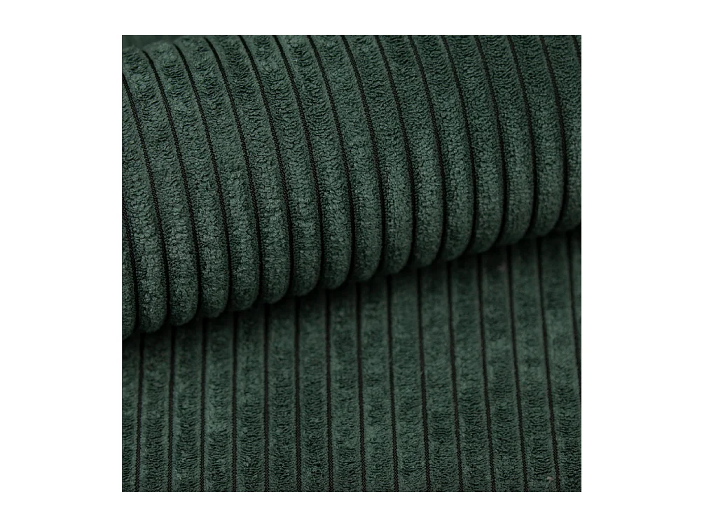 Canapé d'angle en U Round Cursal, tissu Poso, vert