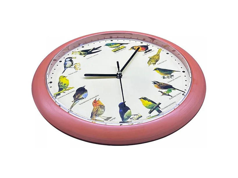 Horloge chant d'oiseau Bois Herzberg HG03701
