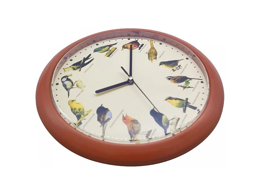 Horloge chant d'oiseau Bois Herzberg HG03701