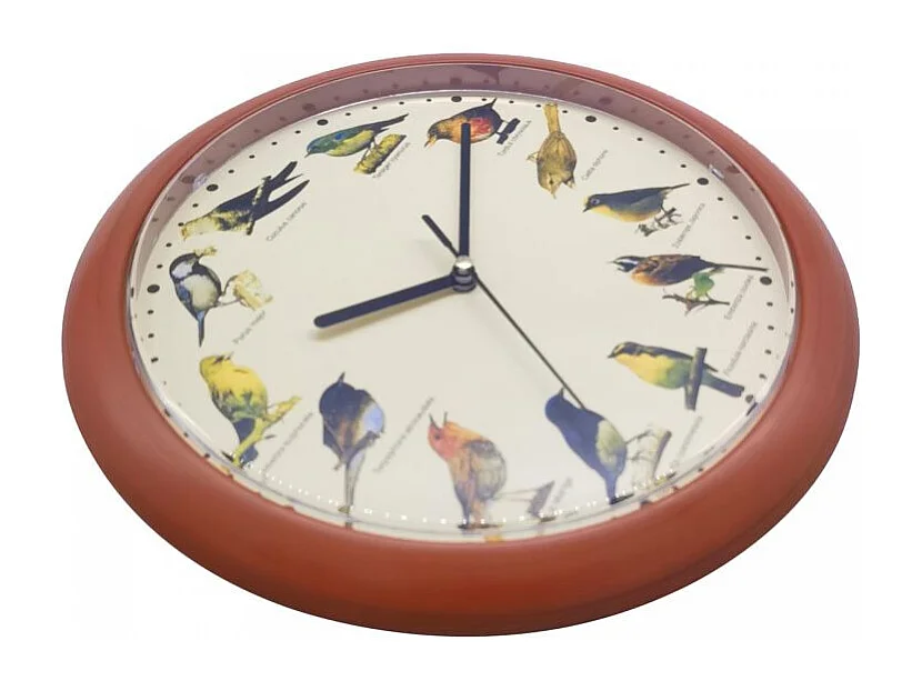 Horloge chant d'oiseau Bois Herzberg HG03701