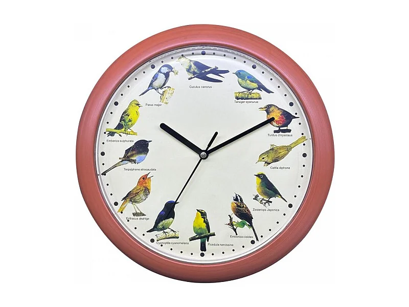 Horloge chant d'oiseau Bois Herzberg HG03701