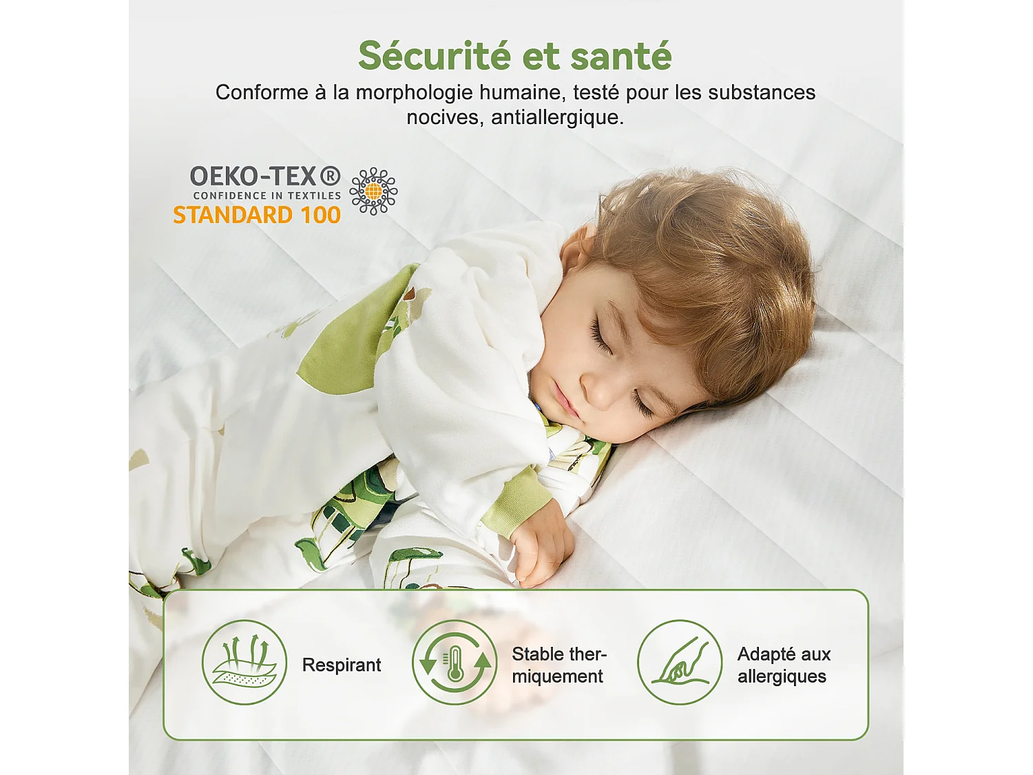 Hiazurm Mattress topper 90x200 - Matelas de Top - Surmatelas - Matelas en Mousse Mémoire à 7 Zones - Double Couche de Mousse & Antidérapant - 4 cm d'Épaisseur