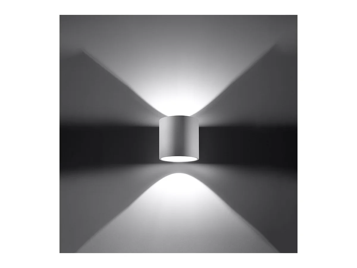 Wandlampen Celeris modern aus  Aluminium - 1 lichtquellen 4000K - L.10 x H. cm - Weiß