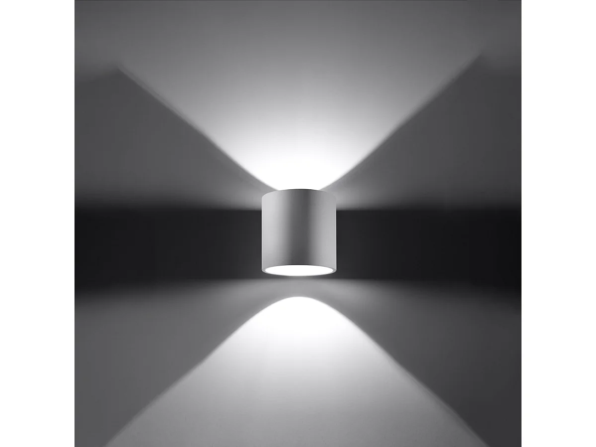 Appliques Celeris moderne en aluminium - 1 sources lumineuses 4000K - L.10 x H.10 cm - blanc