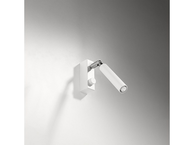 Lámparas de pared Astix moderno de aluminio - 1 fuentes luminosas 4000K ...