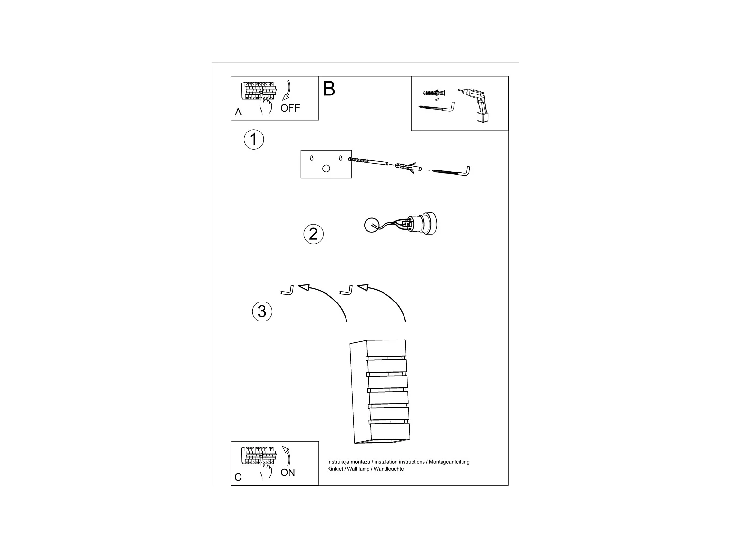 Wandlampen Flaam modern aus  Keramik/Glas - 1 lichtquellen 3000K - L.10,5 x H. cm - Weiß