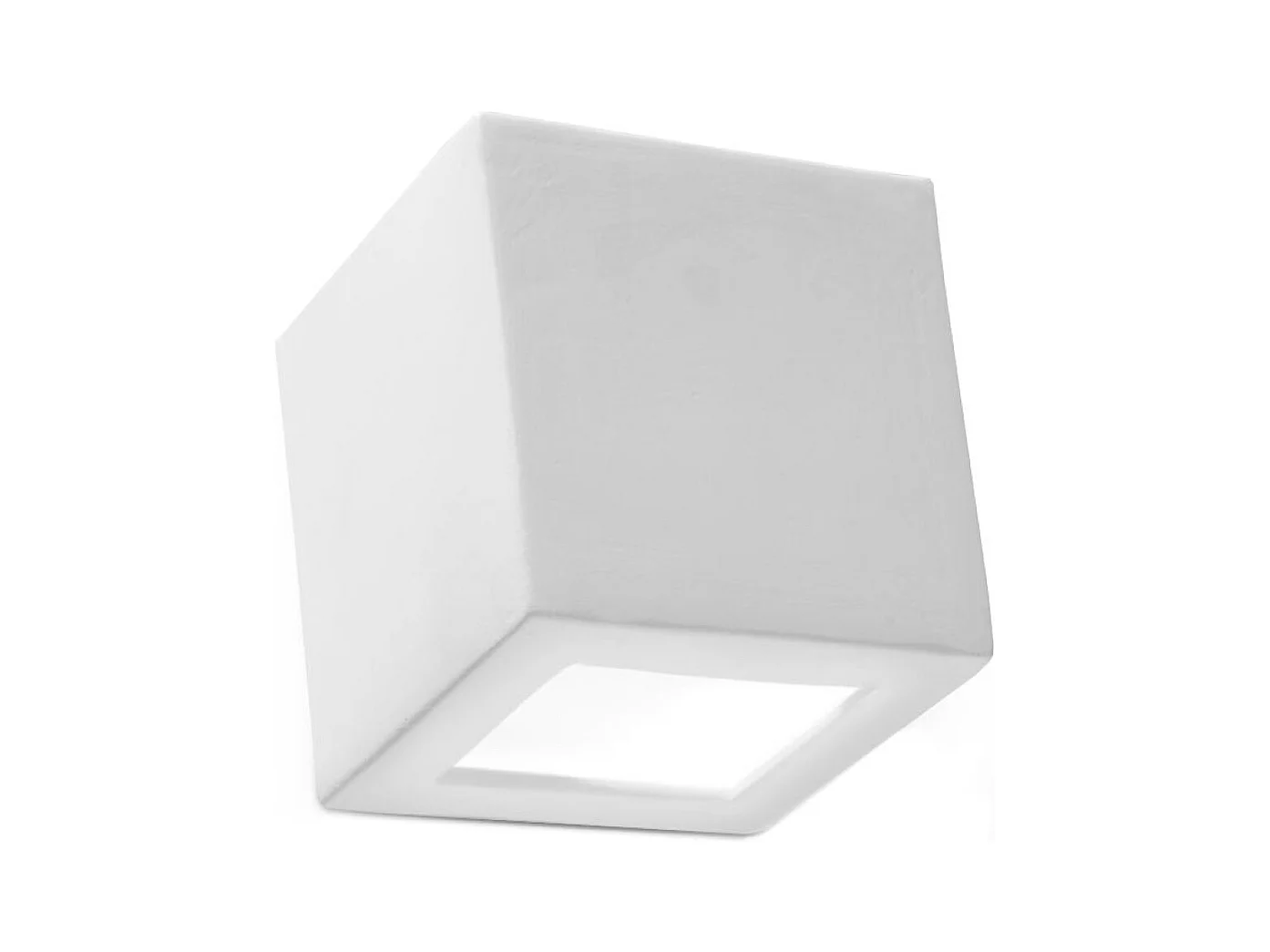 Wandlampen Astra modern van  - 1 lichtbronnen 4000K - L.14 x H.14 cm - wit