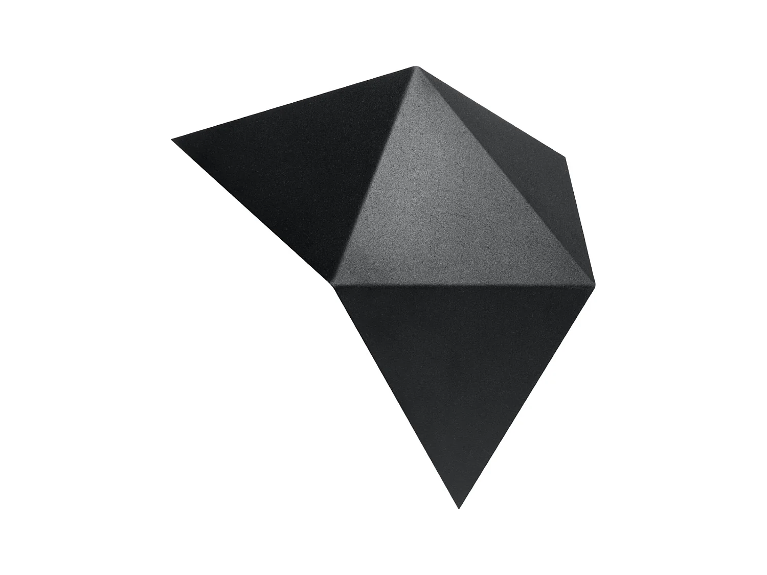 Appliques Solara moderne en acier - 2 sources lumineuses 4000K - L.27 x H.25 cm - noir