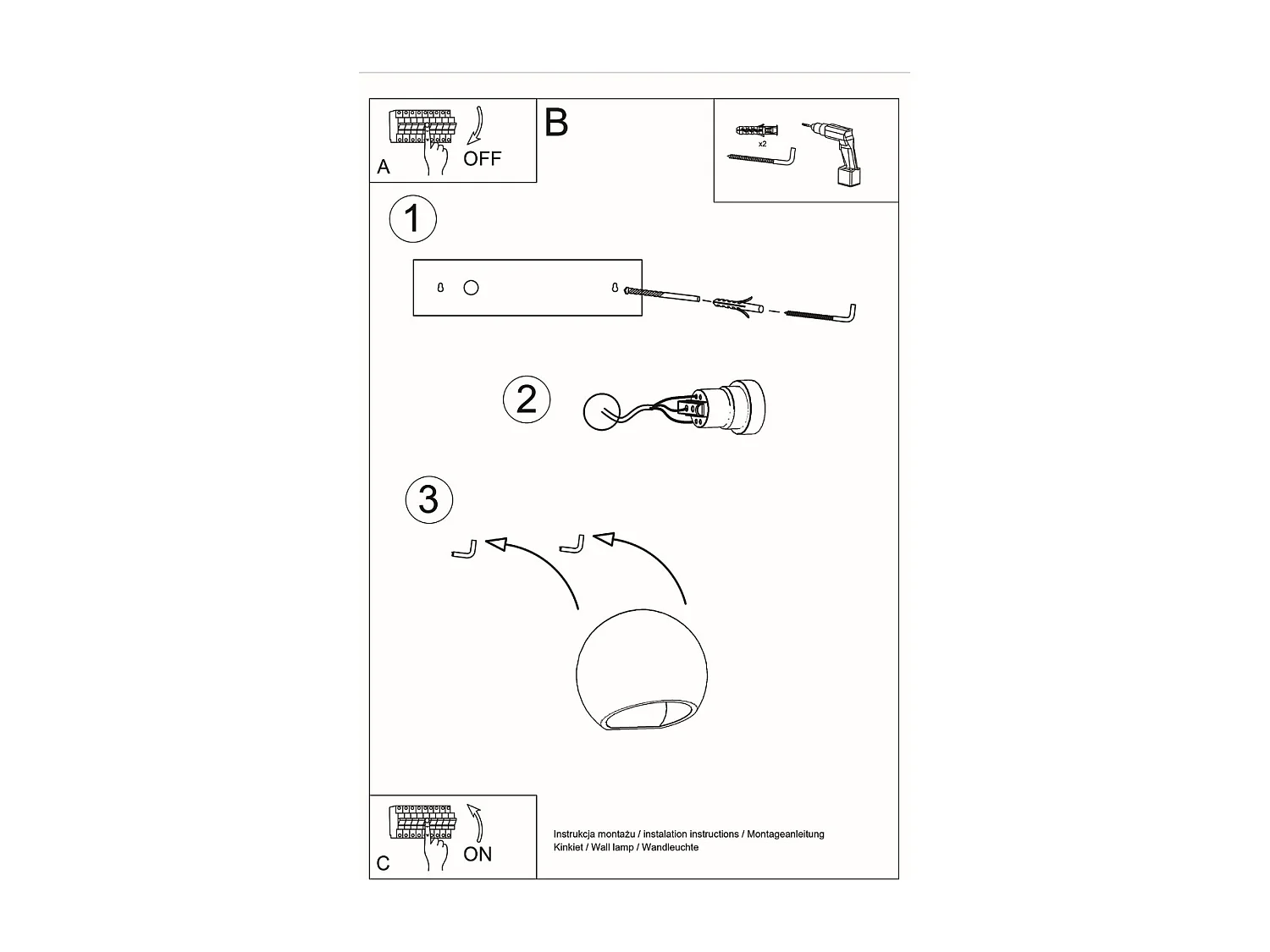 Appliques Torix moderne en céramique - 1 sources lumineuses 3000K - L.17 x H.14,5 cm - blanc