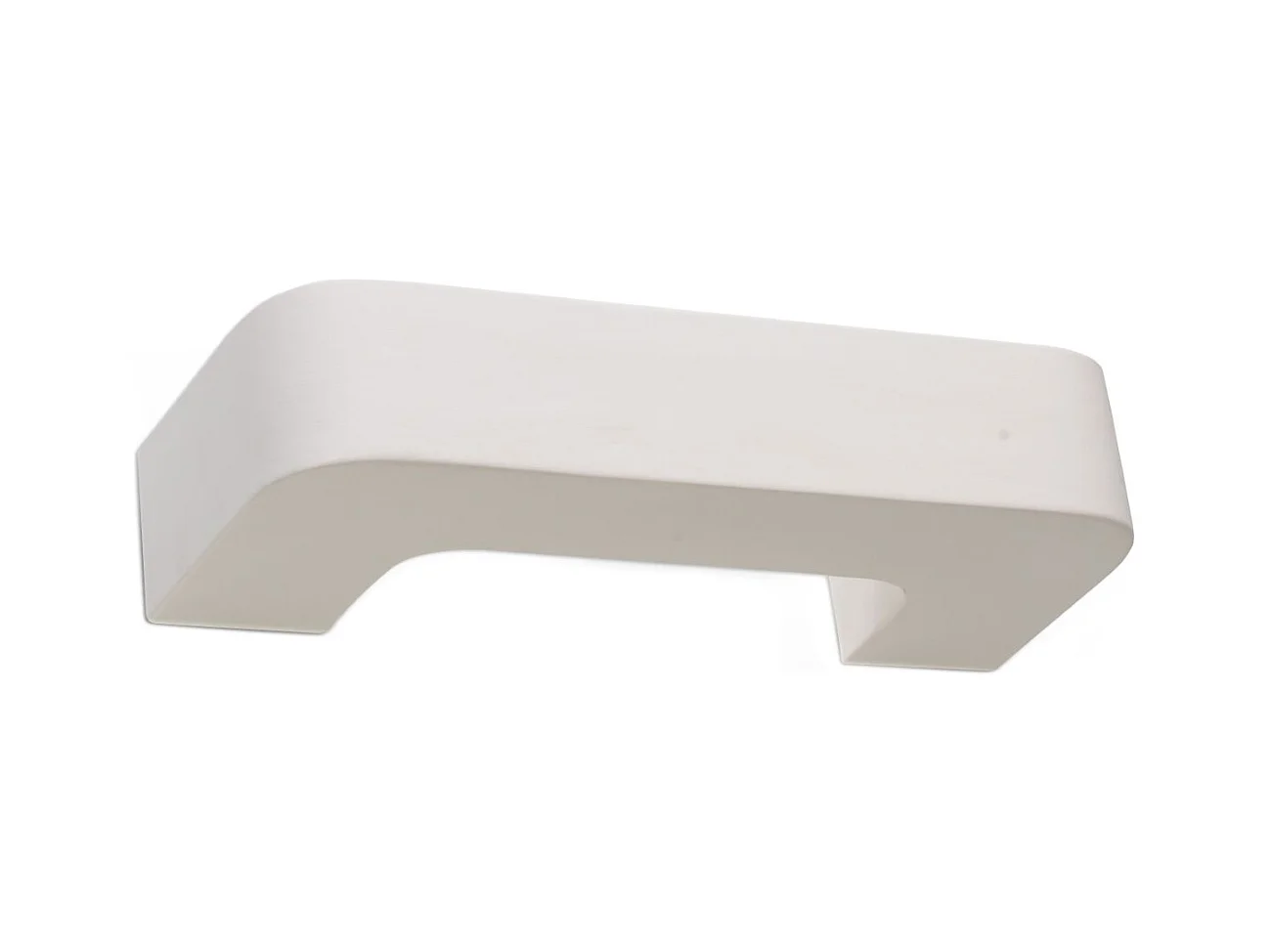 Lampade da parete Briow moderno di ceramica - 1 sorgenti luminose 4000K - L.36 x A.7,5 cm - bianco