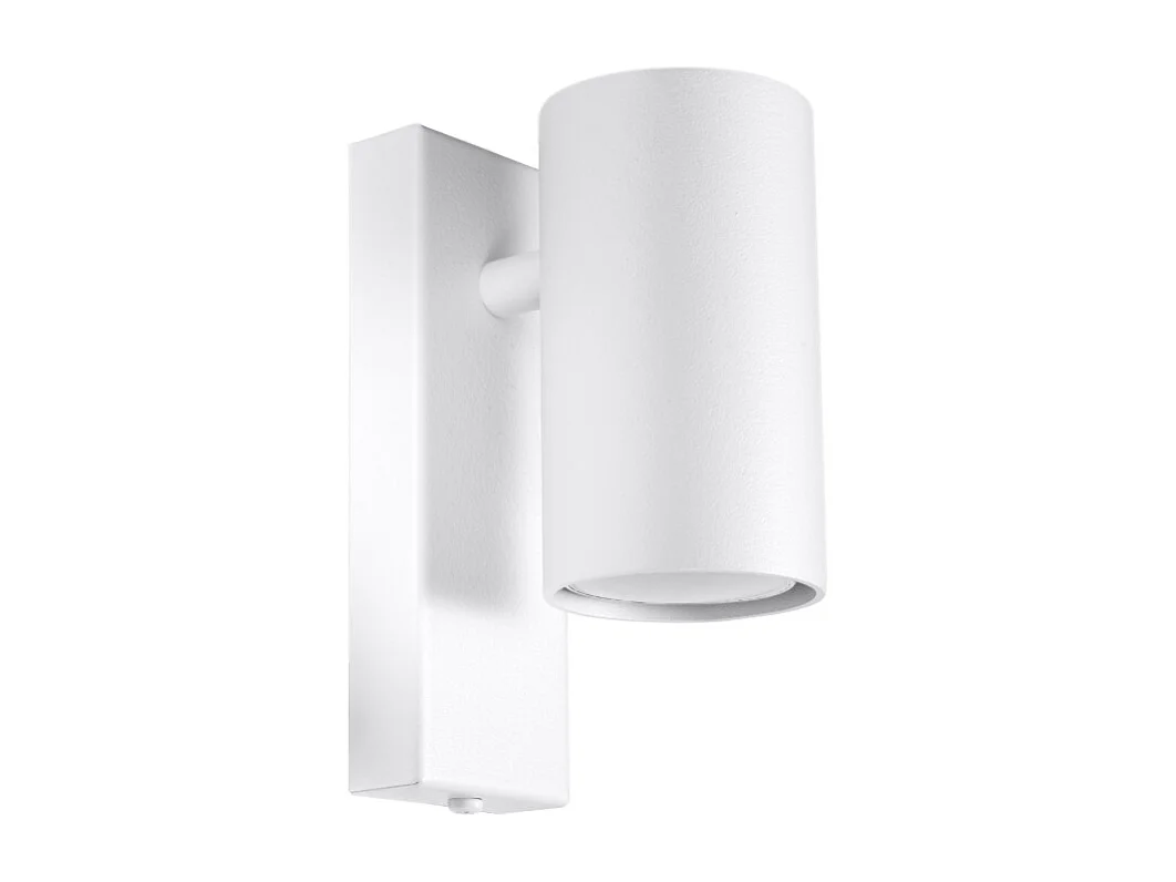 Appliques Nutiq moderne en acier - 1 sources lumineuses 4000K - L.6 x H.15 cm - blanc