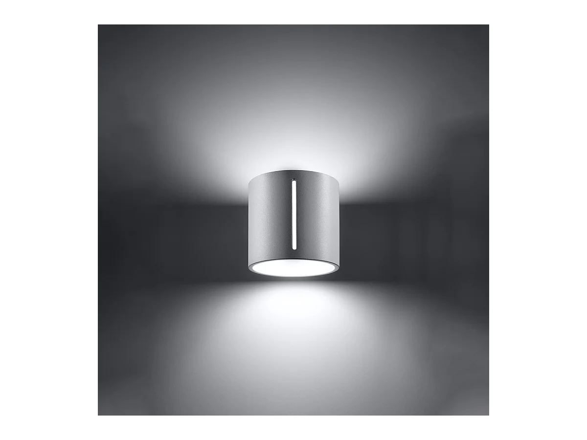 Wandlampen Brich modern aus  Aluminium - 1 lichtquellen 4000K - L.10 x H. cm - Weiß