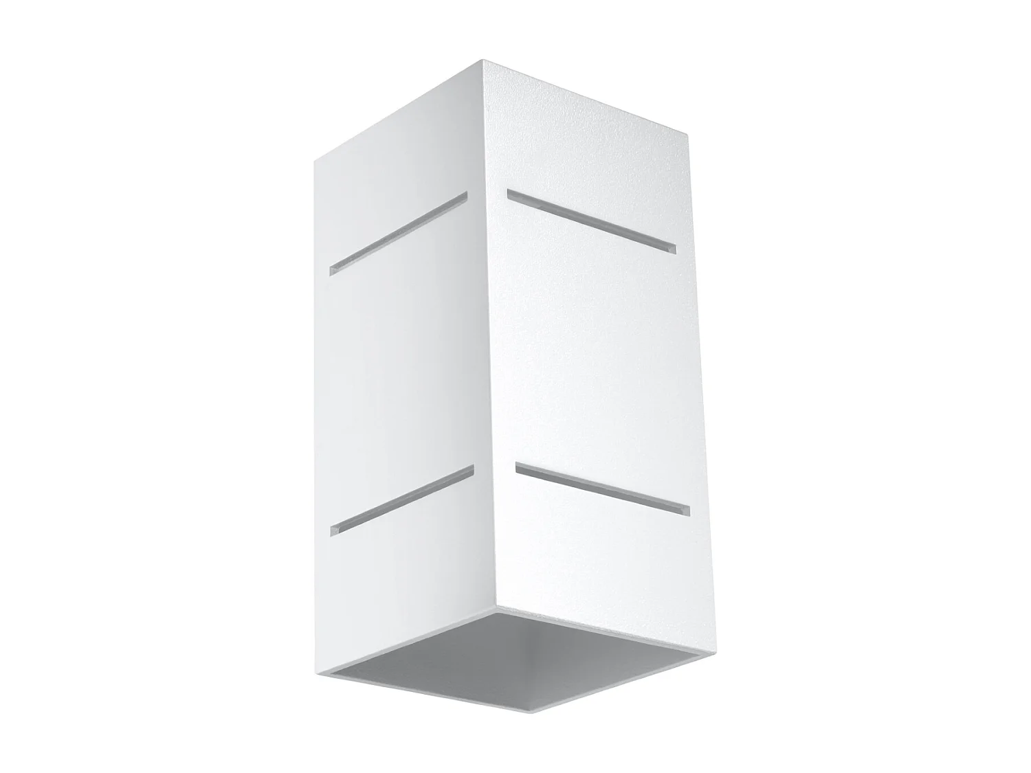 Appliques Vivus grenier en aluminium - 1 sources lumineuses 4000K - L.10 x H.20 cm - blanc