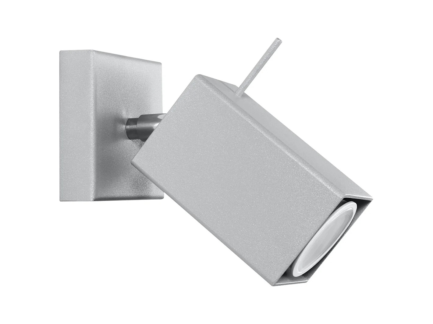 Wandlampen Briow modern aus  Stahl - 1 lichtquellen 3000K - L.8 x H. cm - grau