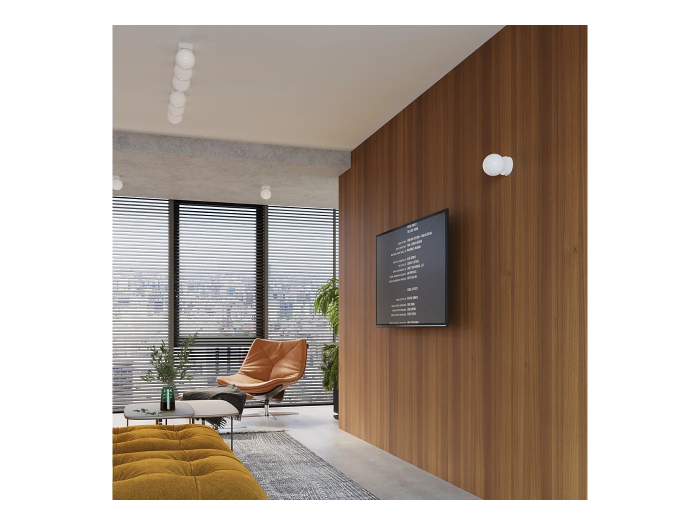 Lampada da parete Zynfi moderno di acciaio/vetro - 1 sorgenti luminose 4000K - L.12 x A.12 cm - bianco