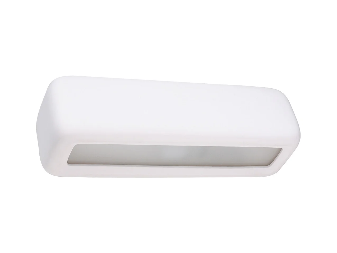 Wandlampen Vivin modern aus  Keramik - 1 lichtquellen 4000K - L.33 x H. cm - Weiß