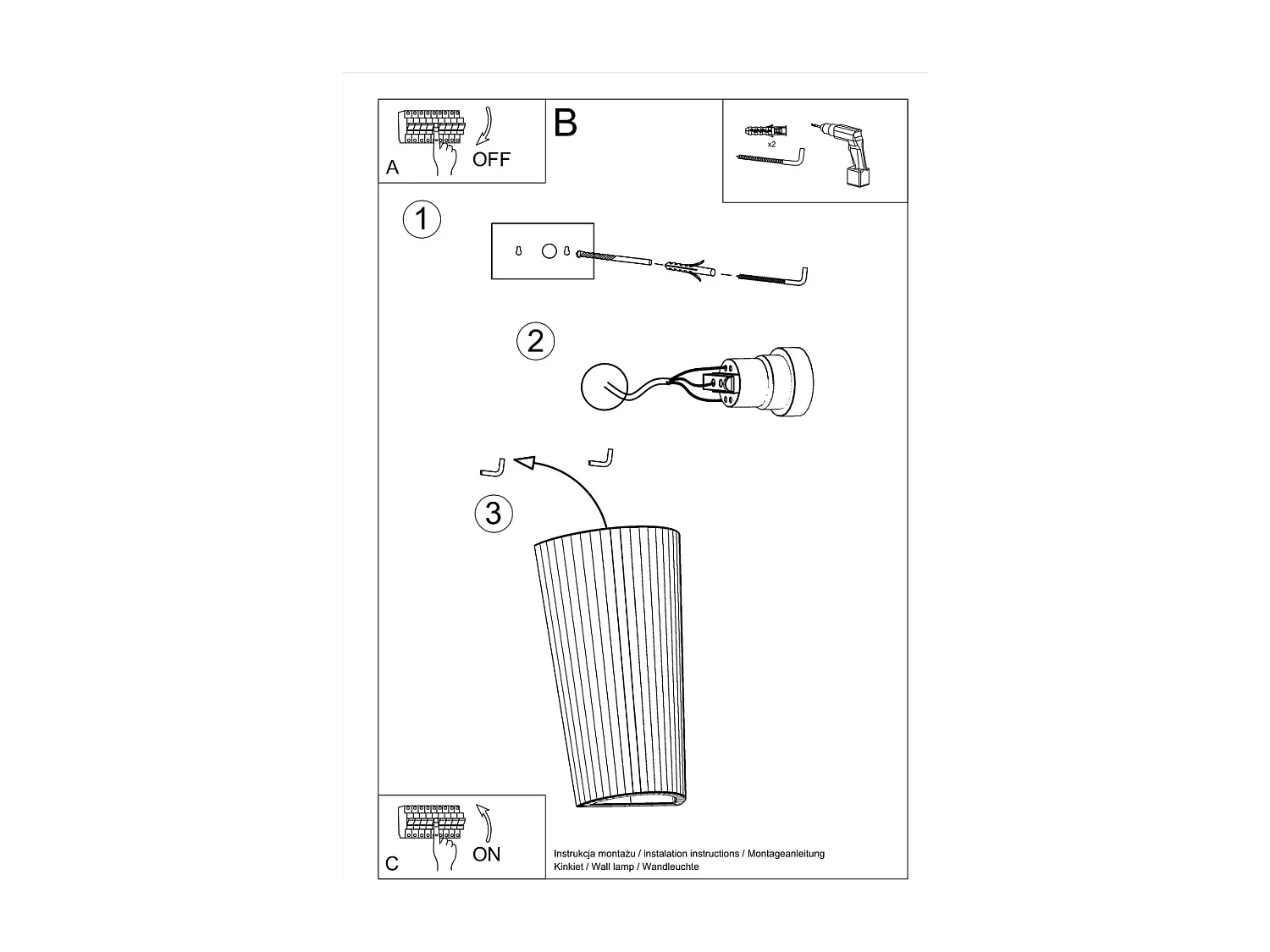 Appliques Lanoo moderne en céramique - 1 sources lumineuses 4000K - L.16,5 x H.29 cm - blanc
